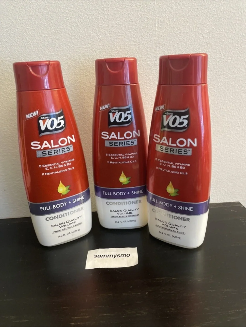 VO5 Salon Series Full Body + Shine Conditioner 14.2 fl oz x3